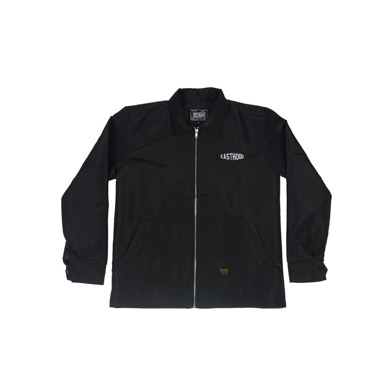Easthood Tiger Coach Jaket Hitam