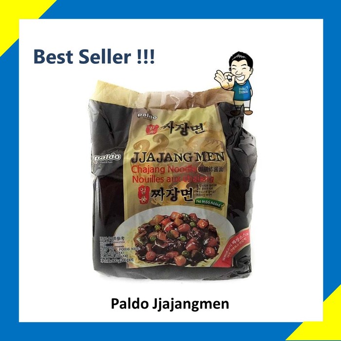 

Murah Paldo Jjajangmen- Jjangmyeon Black Bean Sauce Noodle- Mie Instant 4pc Elegan