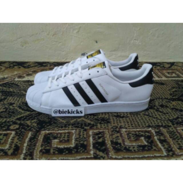 Sepatu Big Size ~ Jumbo || Adidas Superstar Foundation Pack (Size : 49 1/3) Original