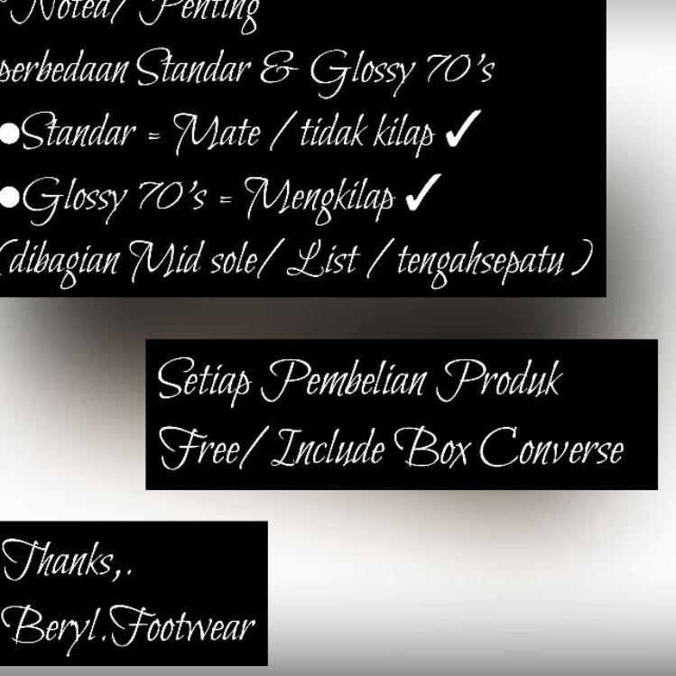 qc SEPATU CONVERSE 70'S CREAM LOW PREMIUM GRADE ORI✓ €➘ Dijual Murah ̿̿