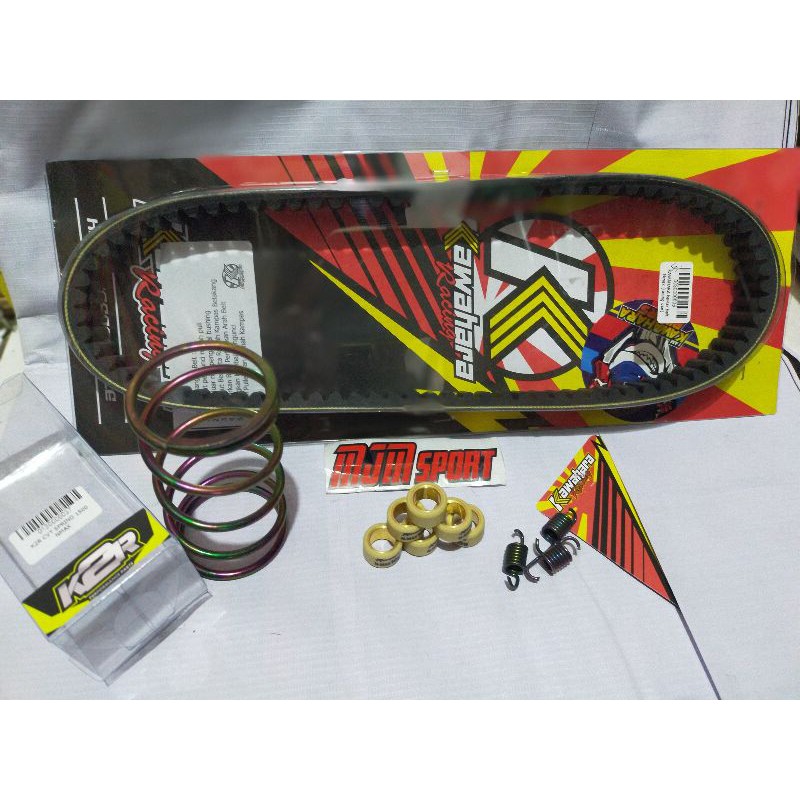 paketan kirian Nmax Aerox Lexi dan M3 Paketan Roler plus per cvt per ganda dan vanbelt kawahara