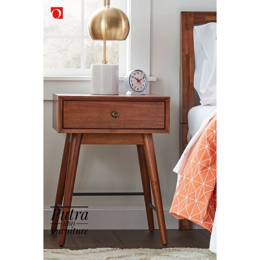 Nakas Meja Retro / Nakas Meja Minimalis / Nakas Meja Kayu