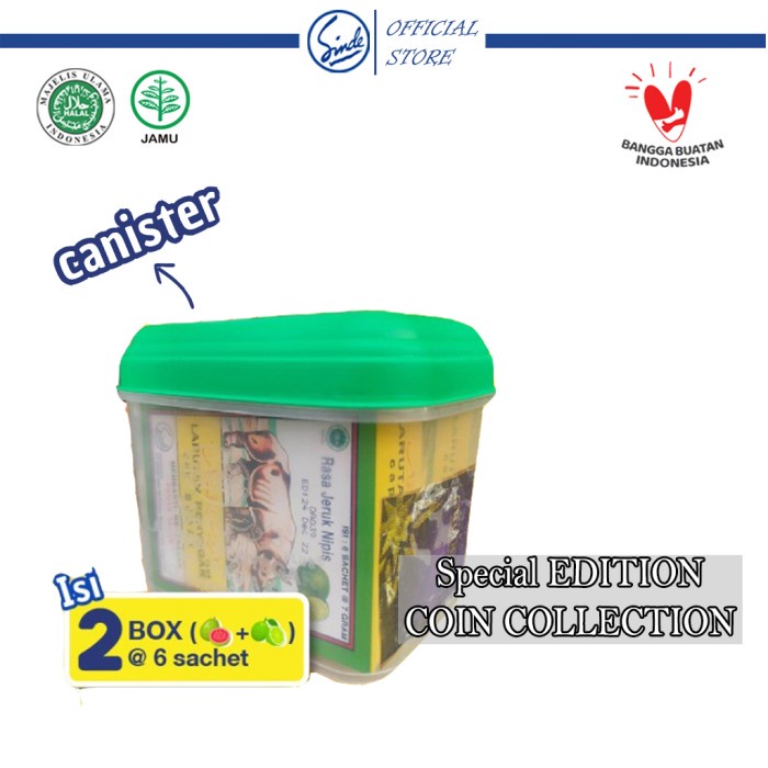 

Larutan Penyegar Cap Badak Sachet edisi KOIN GATOTKACA + Canister - 1 Canister (BERKUALITAS)