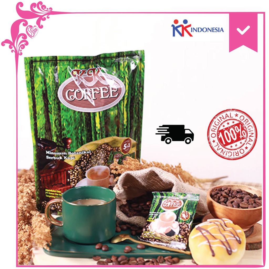 

KK COFFEE/KOPI 5IN1 MENINGKATKAN STAMINA KOPI TANPA AMPAS ORIGINAL KK INDONESIA BANDUNG