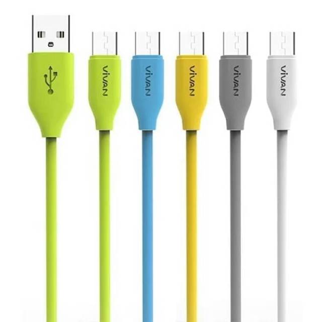 Jual Aksesoris Handphone / Kabel Data Vivan / Kabel Charger / Vivan Kabel Data