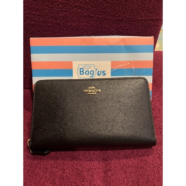 coach long wallet original