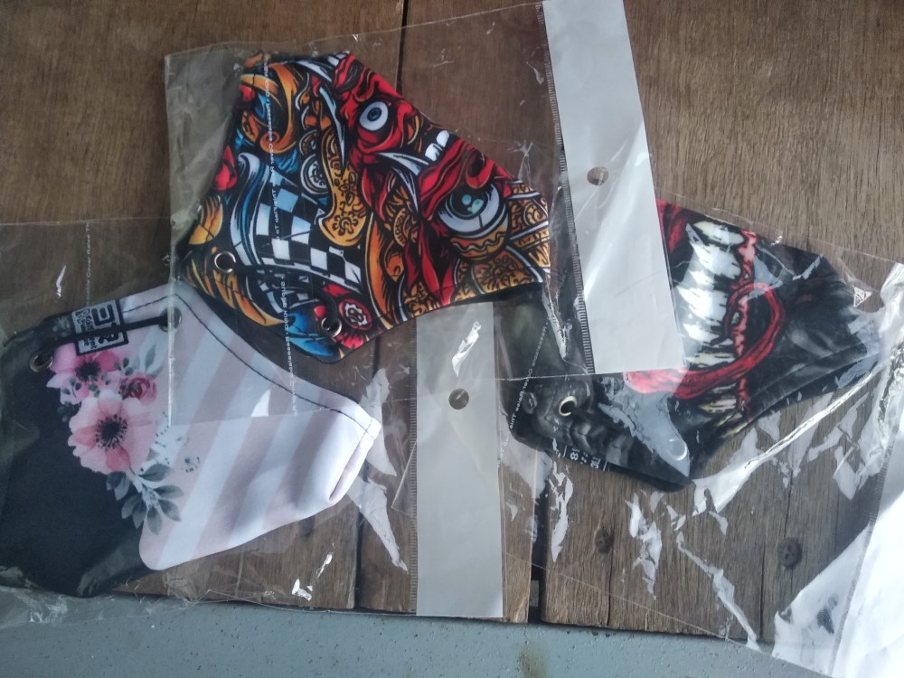 [cod] Masker 3ply Fashion Print Two Face 3r Barong Art 6