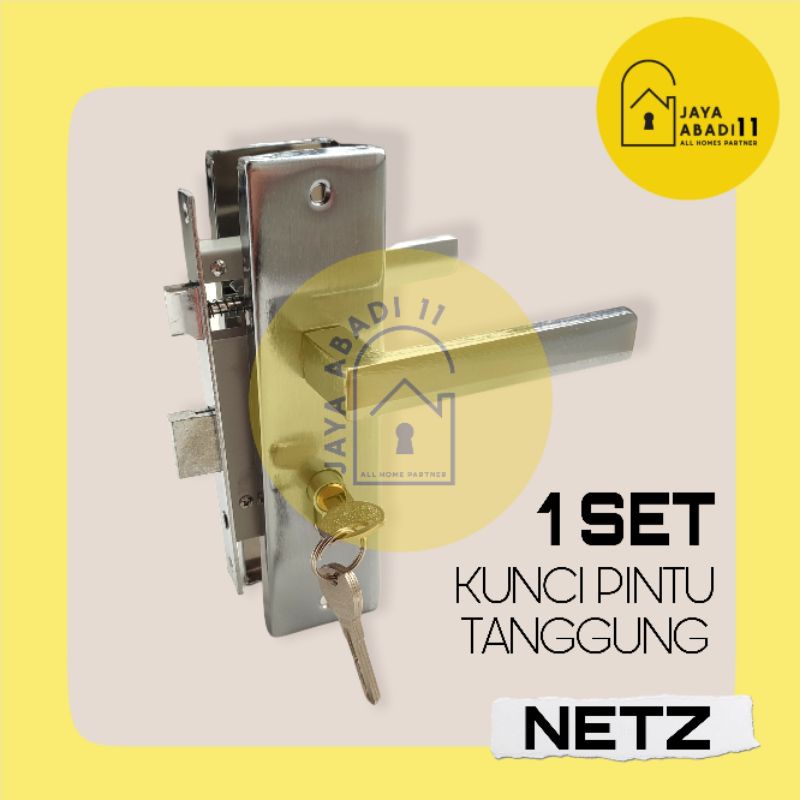 Kunci Pintu Tanggung NETZ / Kunci Pintu Sedang NETZ 1 SET
