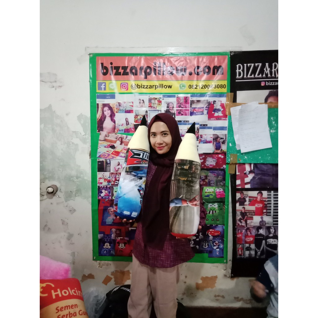 Bizzarpillow Guling Bentuk Pensil Custom BZ230