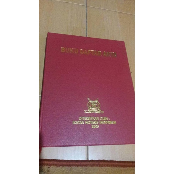 

ANDIENMALL.ID Notaris Buku Daftar akta