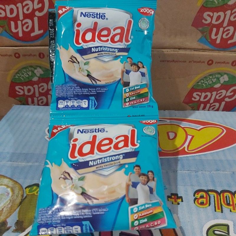 

NESTLE IDEAL MILKY VANILA 20 GRAM