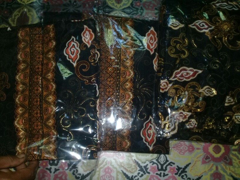 Real Pict!!! Kemeja Batik Anak Motif Mega Mendung
