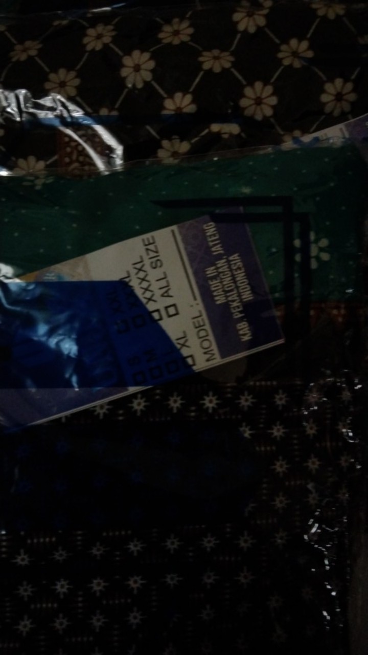 Couple Gamis Terbaru Kombinasi Elegan Ruffle Sarimbit Batik Etnic Ready Sampai Jumbo Ld 120