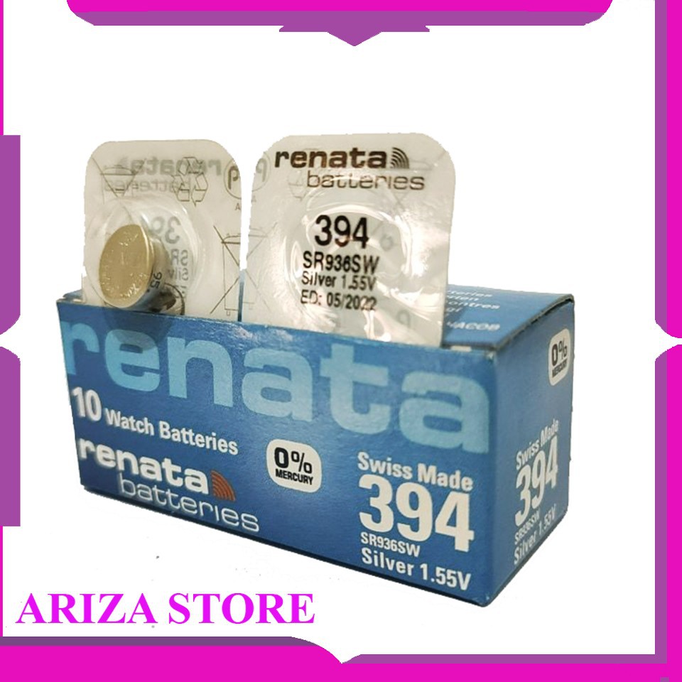 Baterai Renata 394 SR936SW Renata 936 Original Baterai Jam Tangan