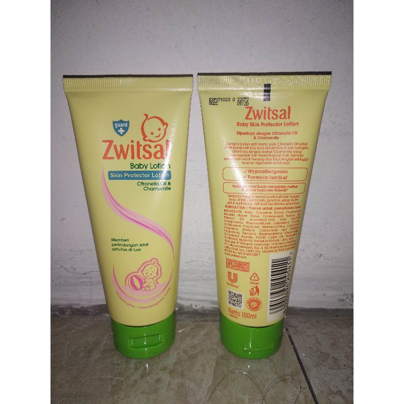 Zwitsal Natural Baby Skin Protector lotion 100ml, 50ml