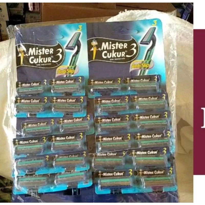 Cukuran Jenggot mata pisau 3(eceran)