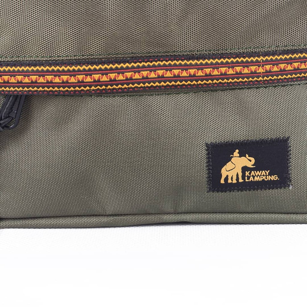 HAND BAG/CLUTCH TAPIS PRIA WANITA - KAWAY MINO ARMY