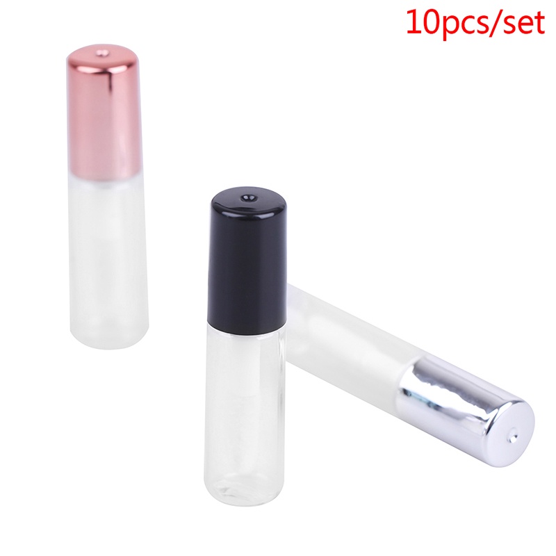 (LUCKID) 10pcs / set Tabung Kosong 1.5ml Untuk Lip Gloss / Lipstick / Lip Balm