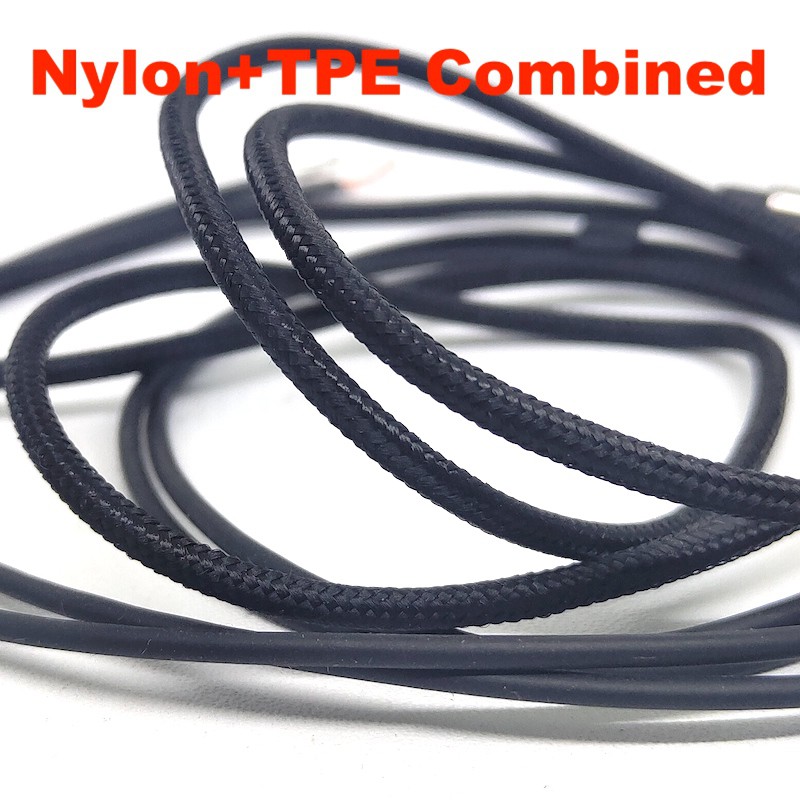 Recommended K3 Nylon TPE High Quality Earphone Cable Replacement