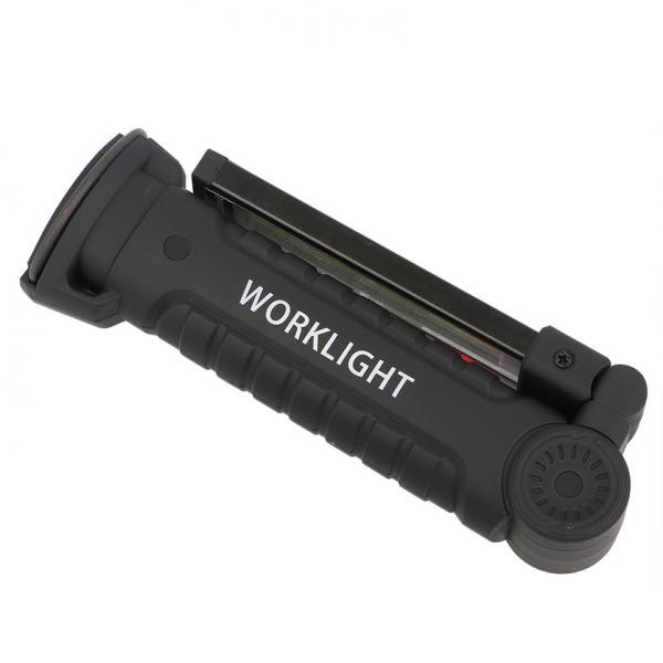 Senter COB Magnetic Flashlight LED 2000 Lumens - 175A - Black--TaffLED