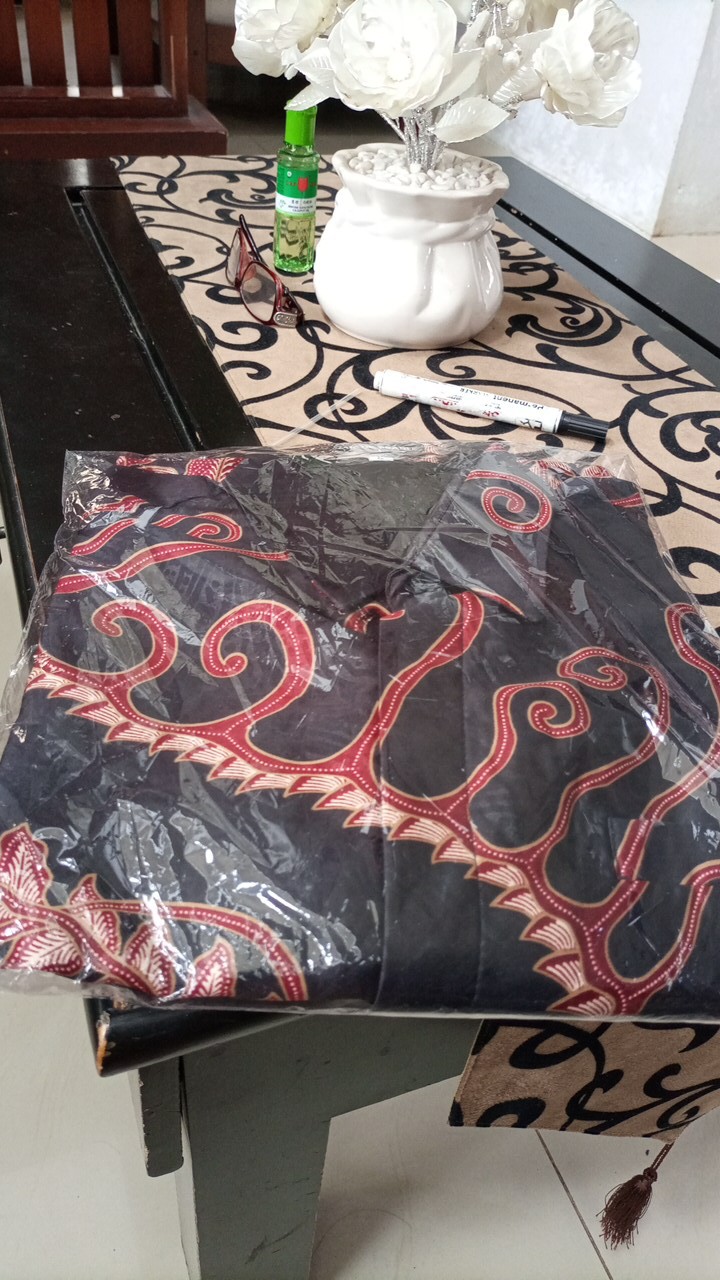 Kemeja Batik Prabu Bahan Dobby Reguler Fit A594