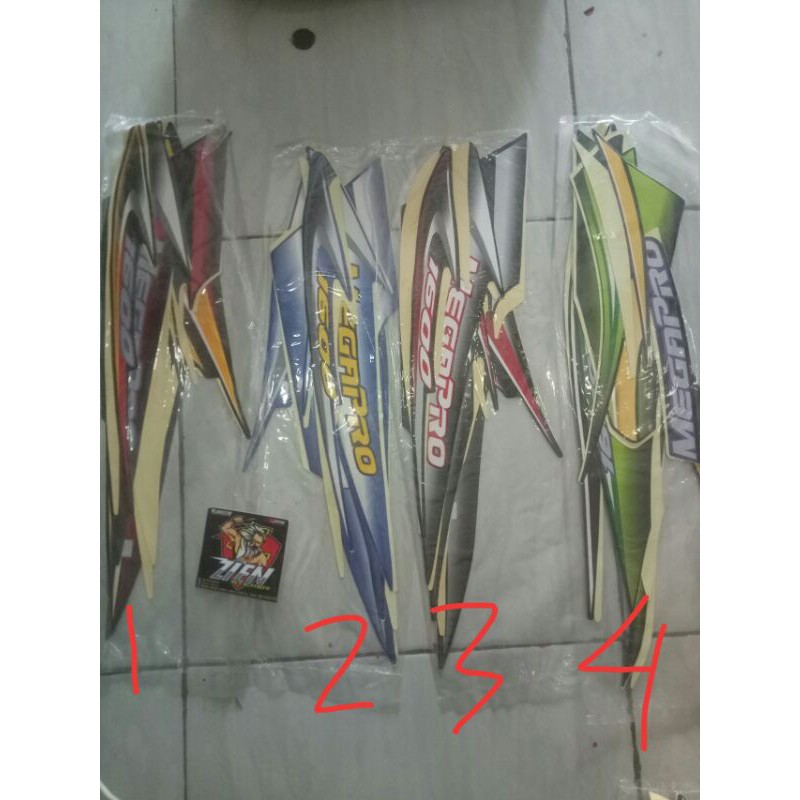 striping megapro 2005 cw