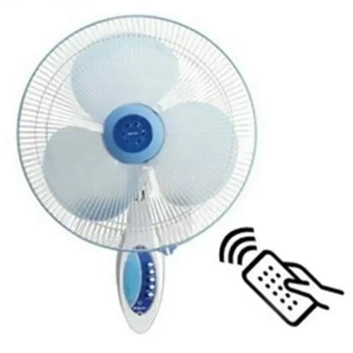 Kipas Angin Dinding/Wall Fan Miyako KAW 1689RC with Remote Control