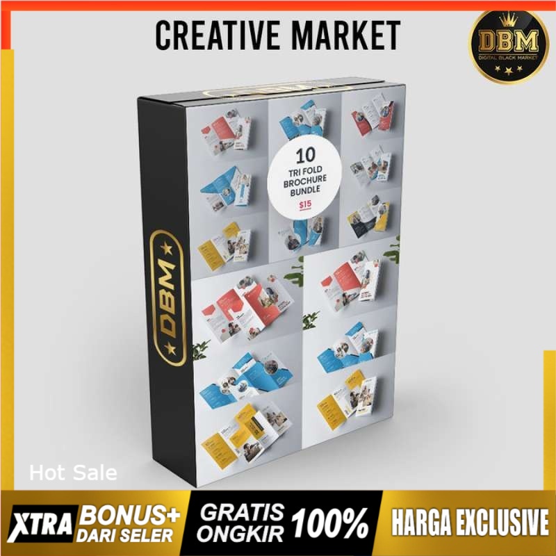 Tri Fold Brochure Bundle - Photoshop