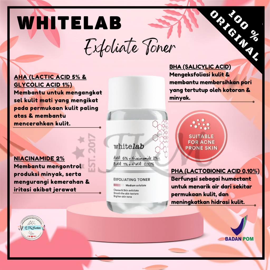 WHITELAB EXFOLIATING TONER