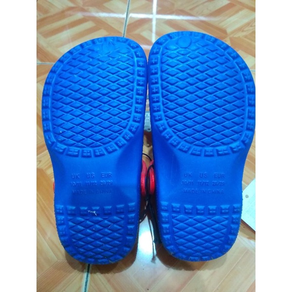 mothercare sandal sepatu blue red