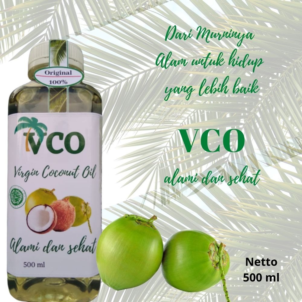 

VCO virgin coconut oil 500 ml MABRUK alami dan sehat