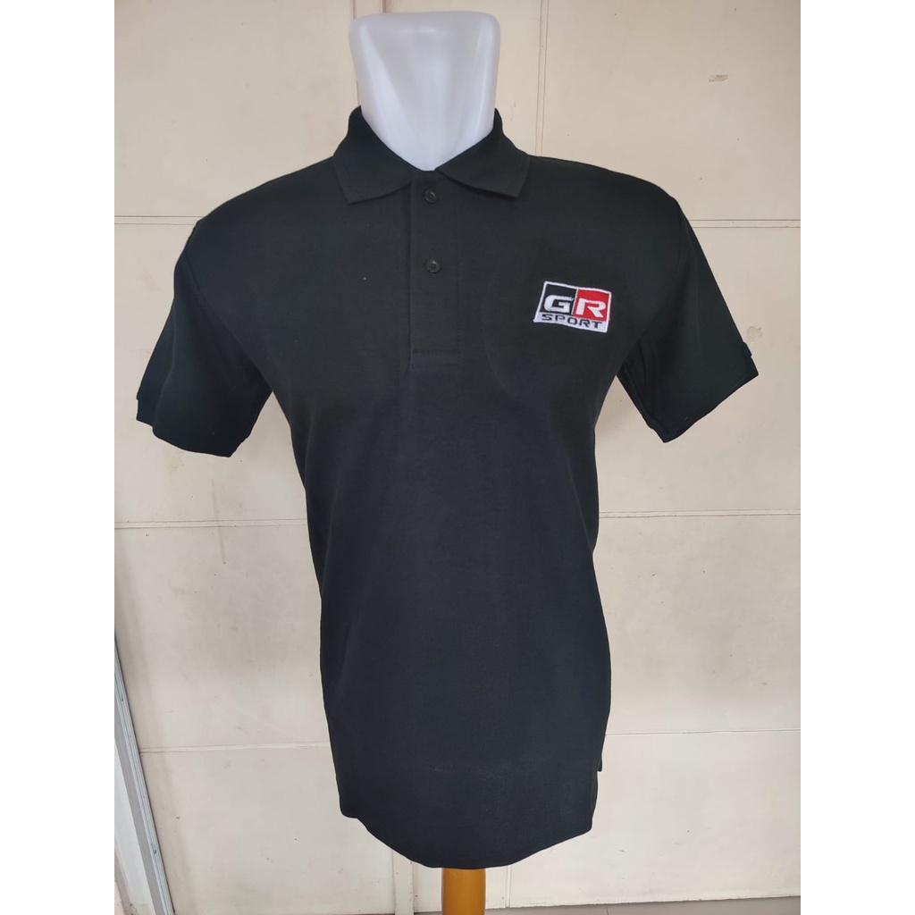 Polo Shirt Toyota GR Bordir
