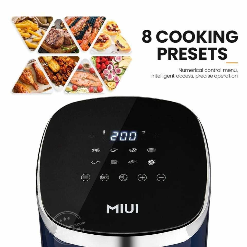 MIUI Air Fryer Mesin Penggoreng Udara Tanpa Minyak 4.5L