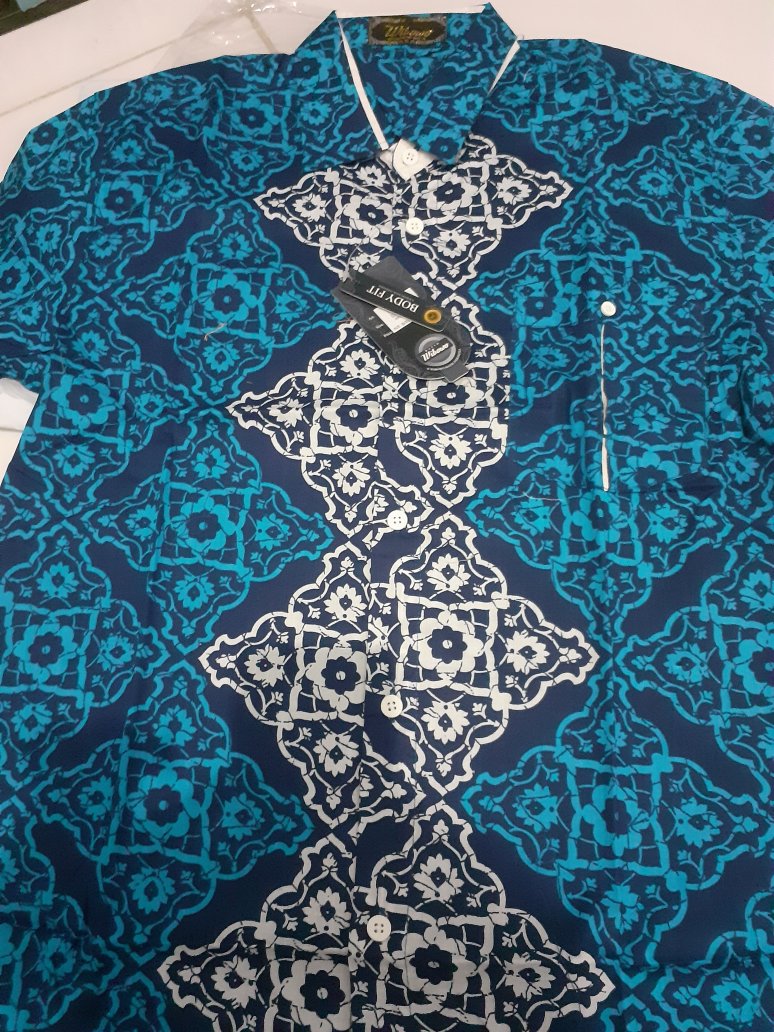 Wibowo Kemeja Batik - Barnala Blue
