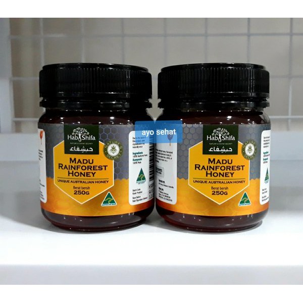 

Madu Rainforest Australian Honey ORIGINAL BERGARANSI ASLI ISI 250 GRAM