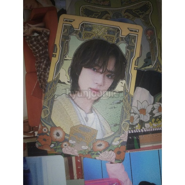 photocard TXT OS freeze taehyun beomgyu soobin POB weverse