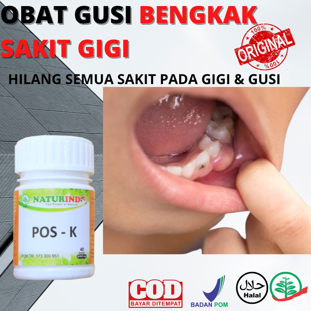 Obat Sakit Gigi Berlubang Sensitif Gusi Bengkak Gusi Berdarah Ampuh Herbal Alami 100 Bisa Cod Shopee Indonesia