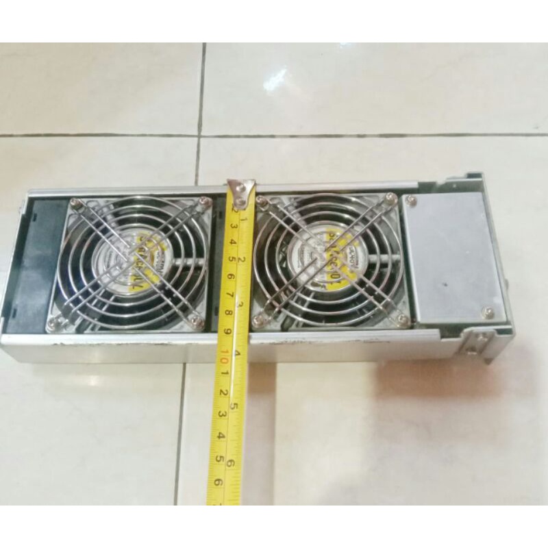 kipas jepan fan dc 48v 0,09a panjang 25,5cm isi fan 2pcs 8cm