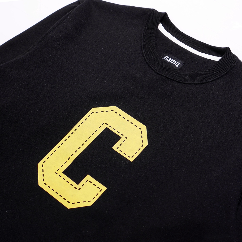 CAMO WARBROKE | CREWNECK 8171 BLACK