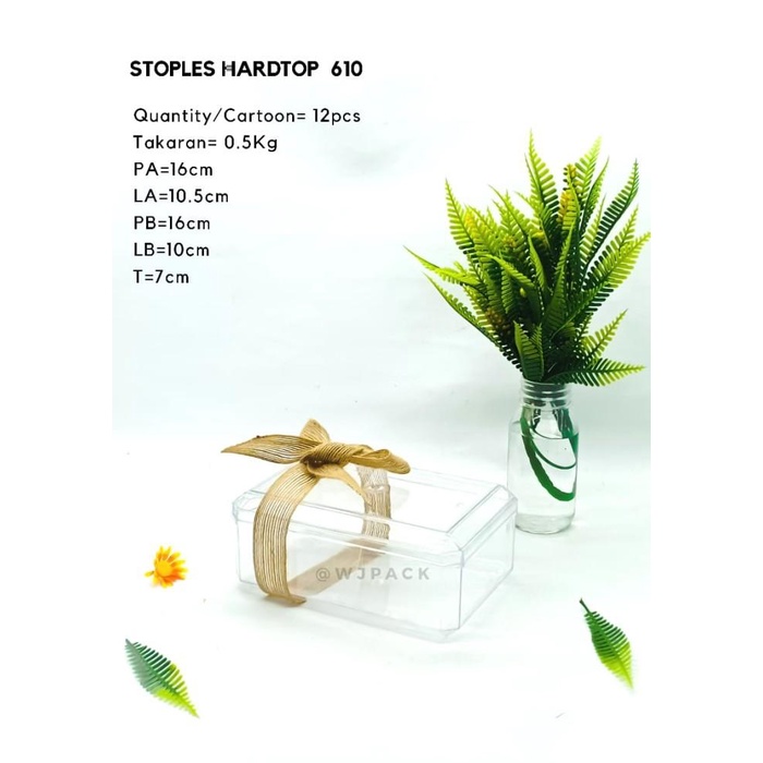 Toples Hardtop 610 (500Gr)/Lusin