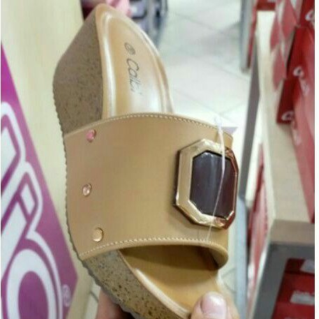 Calbi sandal wanita wedges ori