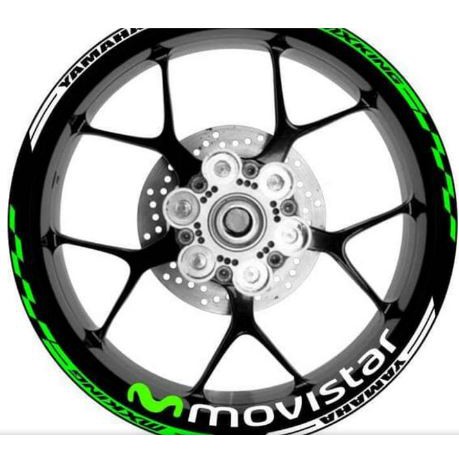 STICKER VELG MX KING MOVISTAR74