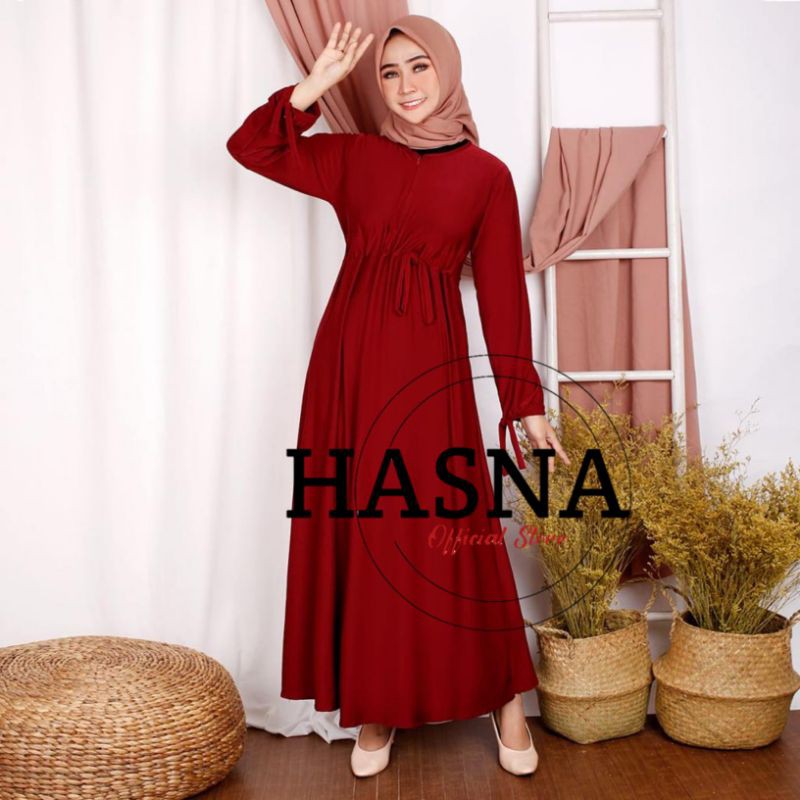 Daster polos premium tangan panjang lengan panjang tali terbaru untuk ibu hamil / menyusui