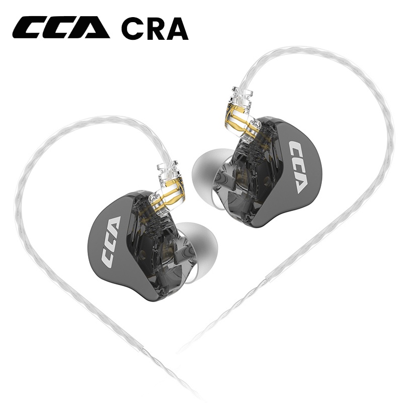 Cca CRA Earphone In Ear HiFi Dengan Fitur Noice Canceling Untuk KZ DQ6S ZEX Pro