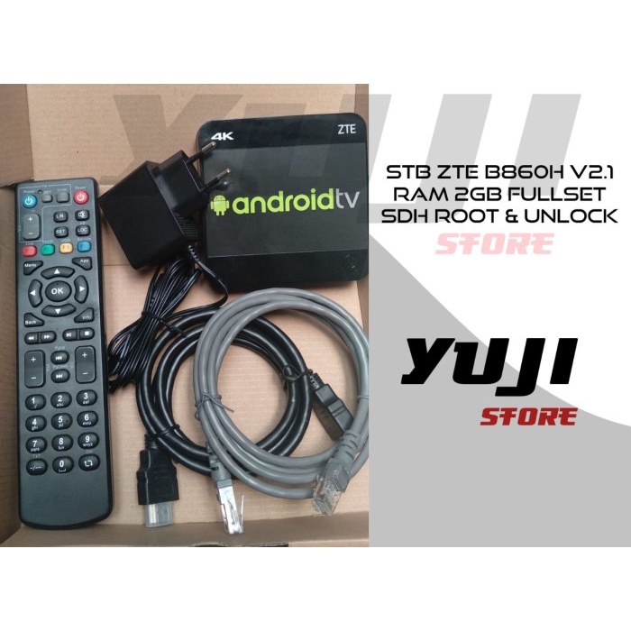 STB TV Box Android ZTE B860H Ram 2GB Full Root dan Unlock - MURAH