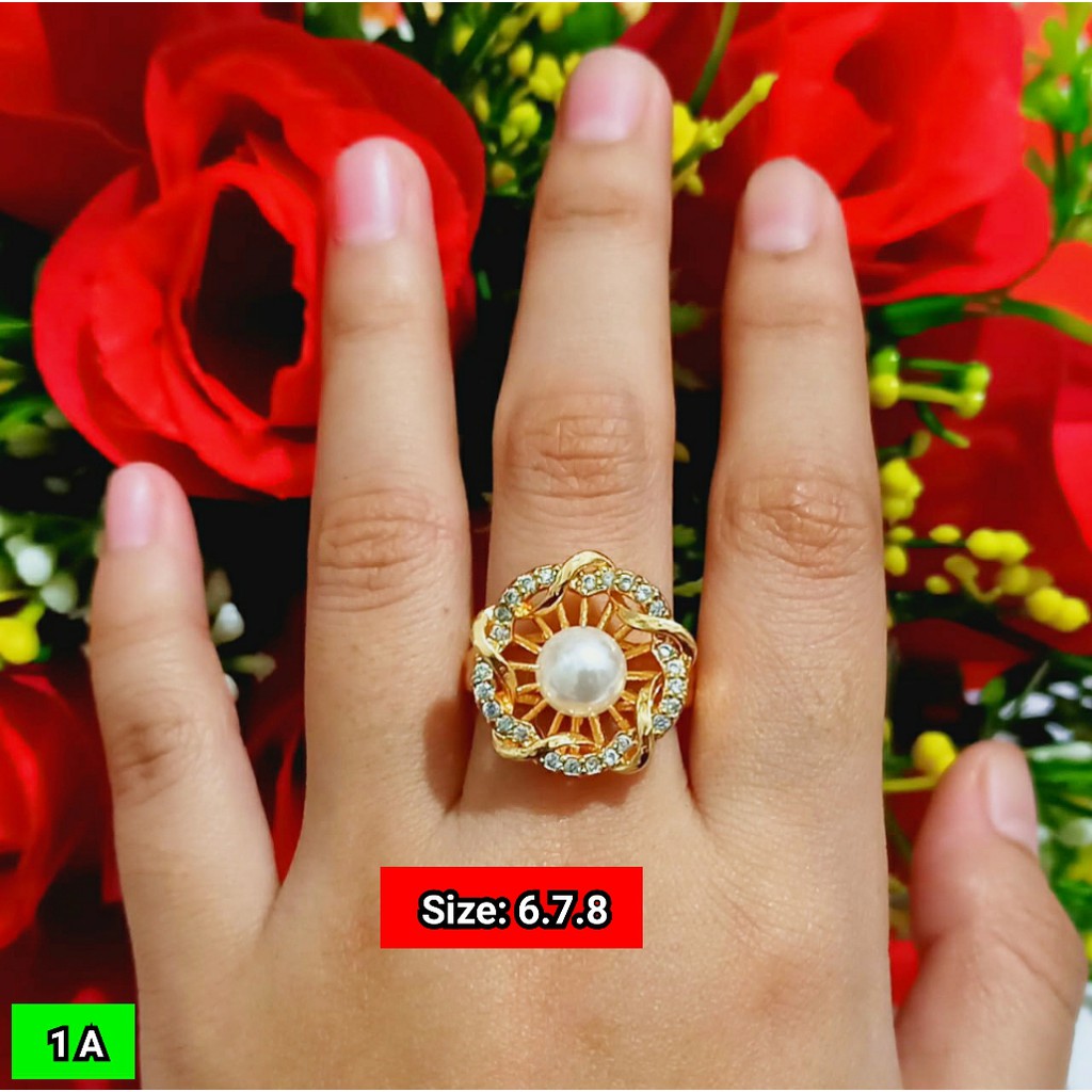 Cincin Dewasa Mutiara Xuping (COD)