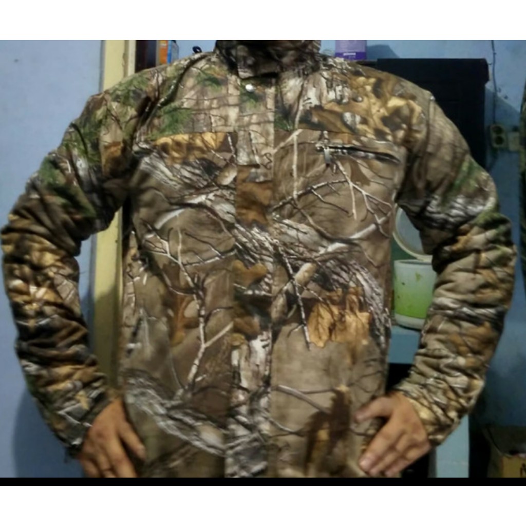 JAKET PARKA CAMO REALTREE ( BISA BOLAK-BALIK)