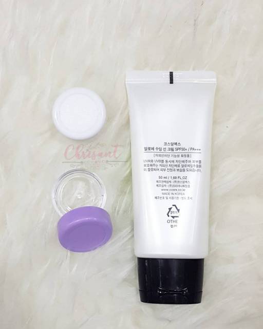 CORSX Aloe Soothing Sun Cream SPF 50+ PA+++ Share in jar 5ml Original Korea Sunlock