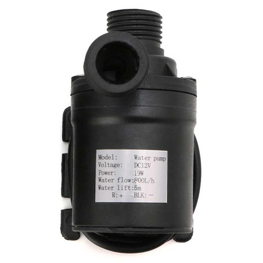 Taffware Pompa Air Aquarium Ikan Submersible Pump 12V 22W - 12V5M