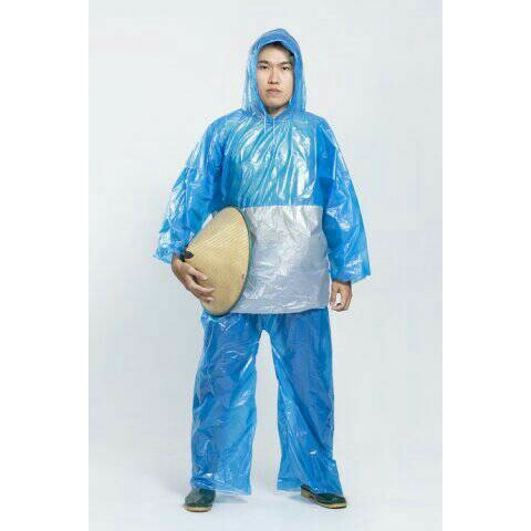 Jas Hujan Jaket Celana Tebu - Jas Hujan Plastik